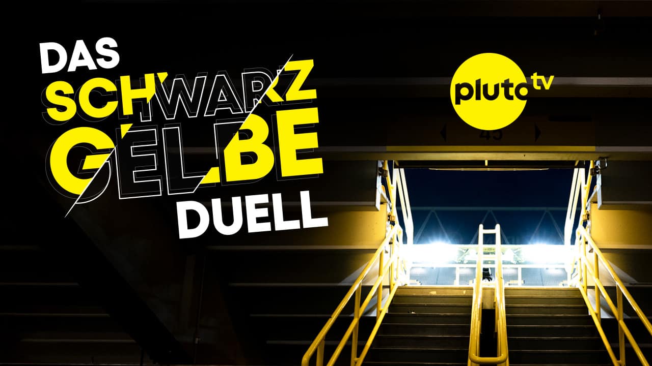 Exklusiv auf Pluto TV: „Schwarz Gelbes Duell“ bringt Borussia Dortmund ...