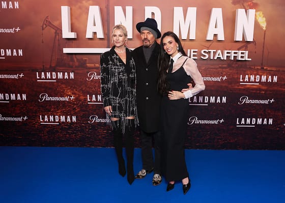 Paramount+ feiert Europapremiere von LANDMAN Staffel 2 – Billy Bob Thornton, Demi Moore und Ali Larter in Berlin