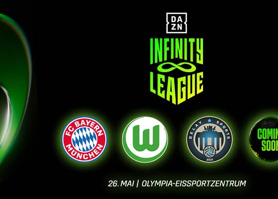 Live auf Pluto TV am 26. Mai: Die Infinity League von DAZN