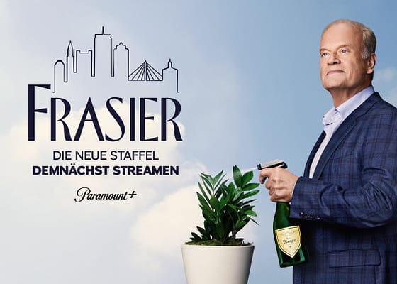 Paramount+ präsentiert den offiziellen Trailer und das Key Art zur zweiten Staffel von FRASIER