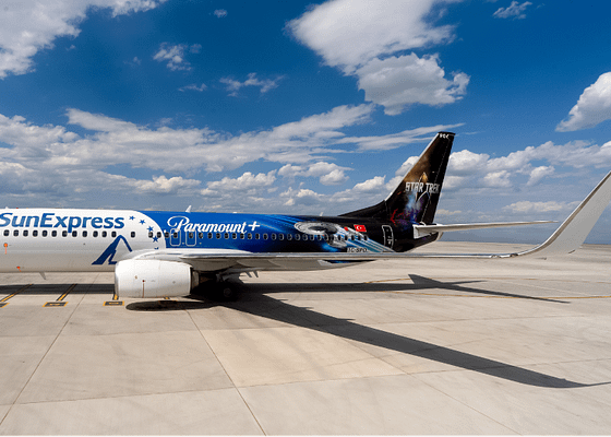 Galaktisches Partnerangebot: SunExpress-Gäste erhalten einen Monat Entertainment von Paramount+ inklusive