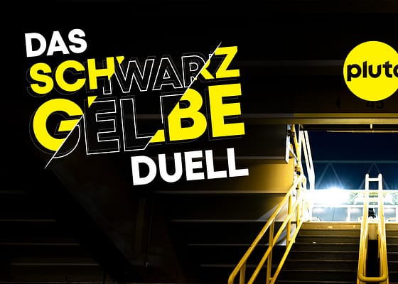 Exklusiv auf Pluto TV: „Schwarz Gelbes Duell“ bringt Borussia Dortmund-Fans ins Spiel