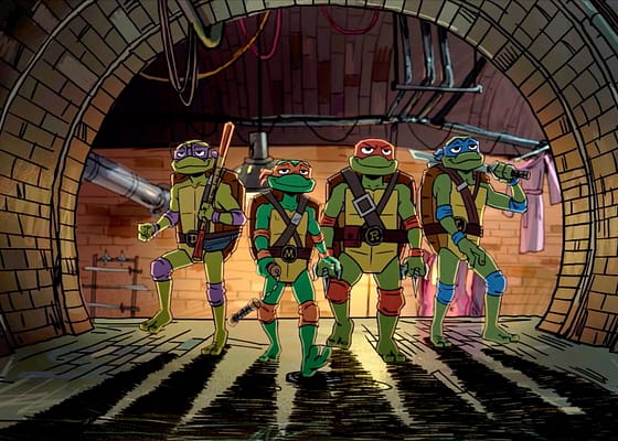 Paramount+ enthüllt ersten Blick auf neue Original-Animationsserie TALES OF THE TEENAGE MUTANT NINJA TURTLES