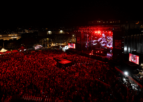 ISLE OF MTV FESTIVAL begeistert auf Malta mit atemberaubenden Auftritten von Weltstars