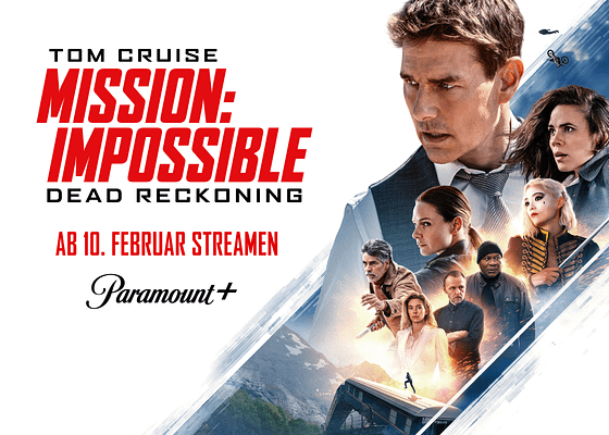 Paramount+ kündigt MISSION: IMPOSSIBLE – DEAD RECKONING für den 10. Februar an